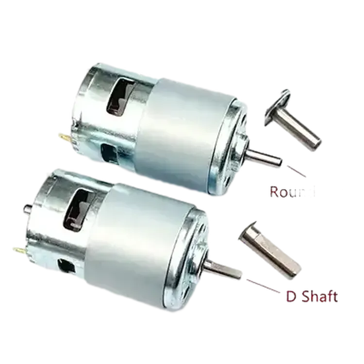 15-200W 6-12V micro dc 775 motor for fan