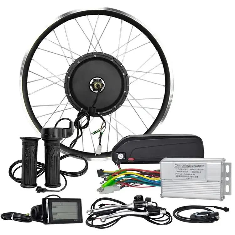 350W 36V E Bike Motor 26 LCD Electric Bike Conversion Kit