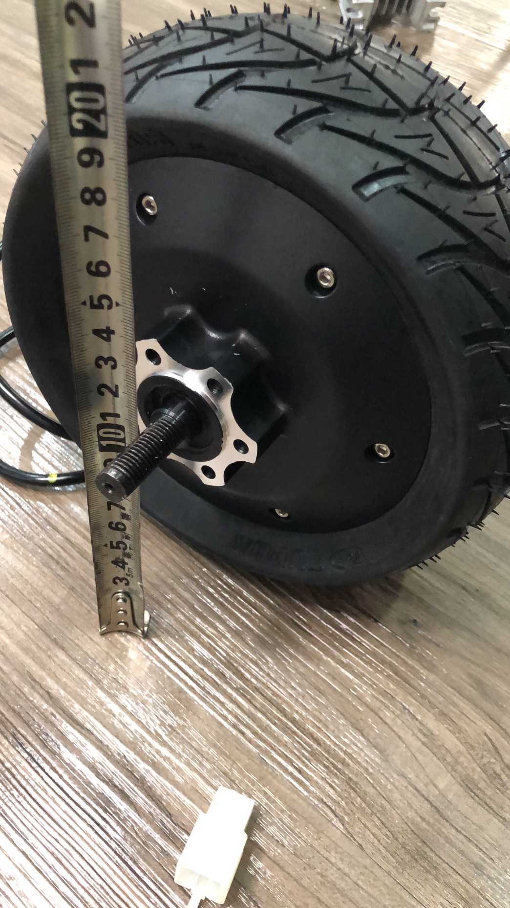 8 inch 1000w fast speed 60kmh hub motor wheel for standing scooter with wide tire