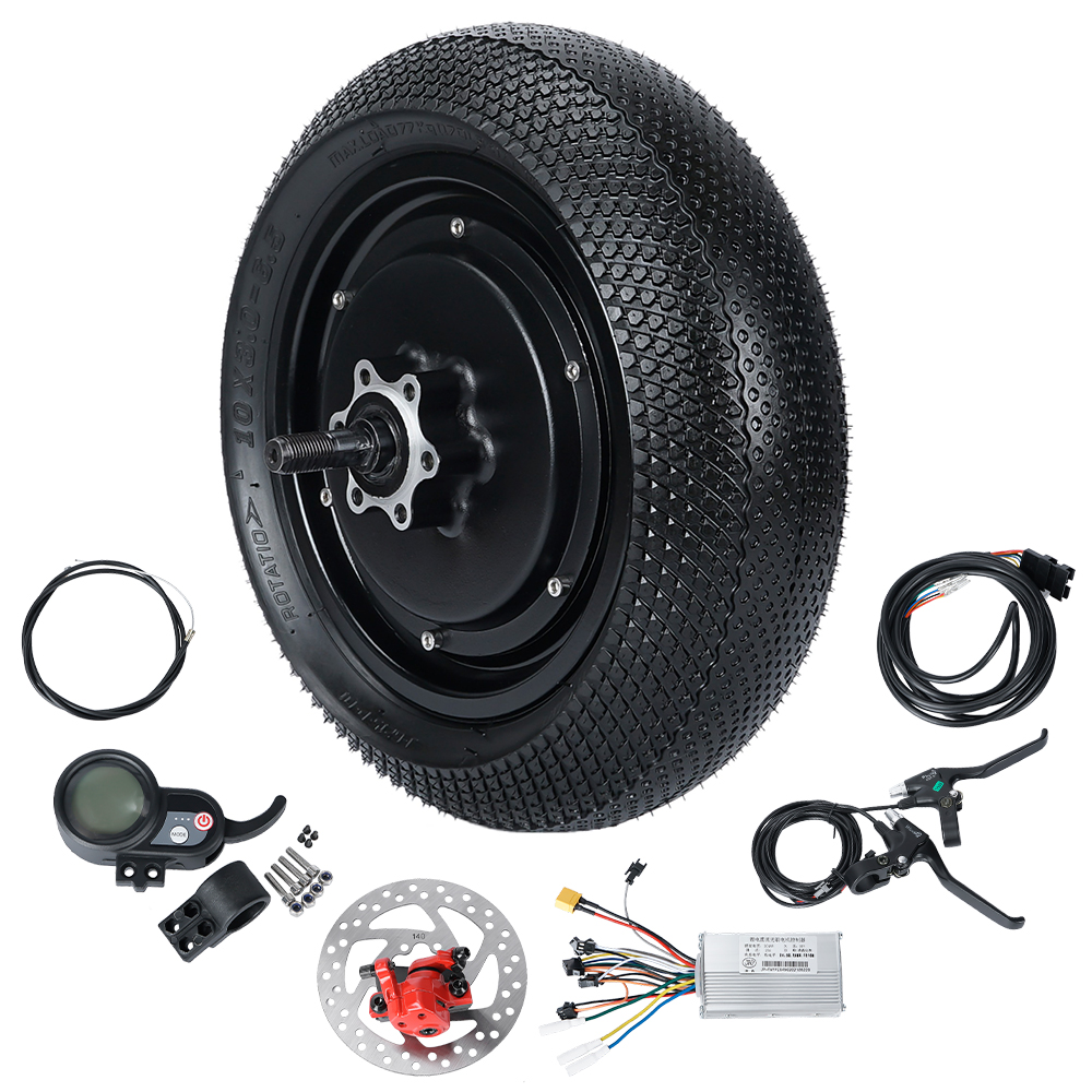 10inch Efficiency Wheel Hub Motor Kit Electric Scooter Hub Motor Kit