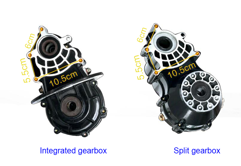 48v 60v 72v high-speed brushless differential four-wheeler modified motor for Electric tricycle DC motor