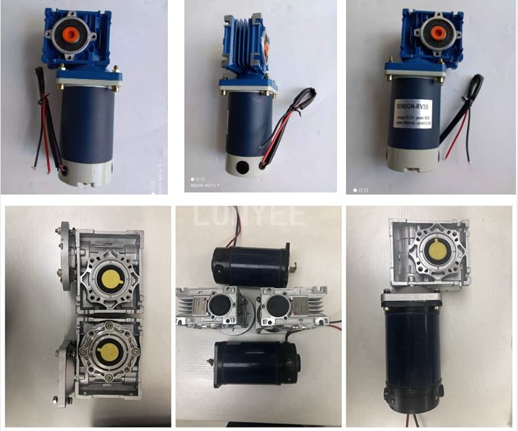 heavy duty worm gear custom made motor 12 volt dc worm gear motor 300w