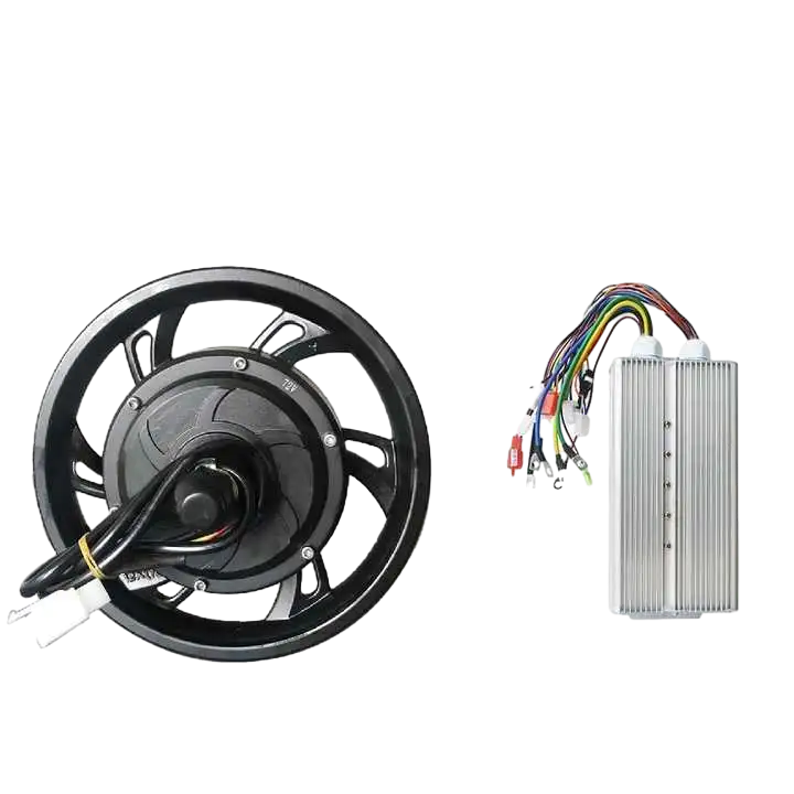 12 Inch 72v 120km/h Fast Speed Hub Motor With Bluetooth Controller E-bike scooter DC Hub Motor Disc