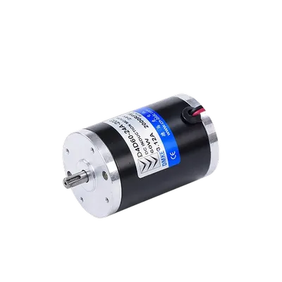 70mm 12v 24v 60w 2000rpm permanent magnet electric brush brushed dc motor