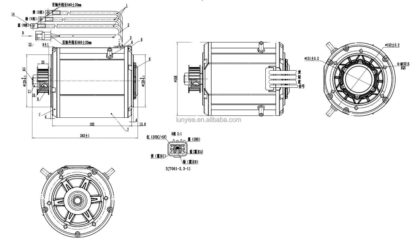 4000w 100kph Mid Drive Motor dc brushless motor for Electric Motorcycle 4kw motorcycle motor for Dirt Bike