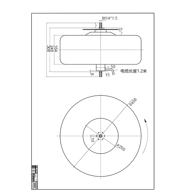 18inch Geared Low Speed 7-10kmh 48v 60v 500w Hub Motor for Wheelbarrow Motor with Disc Brake