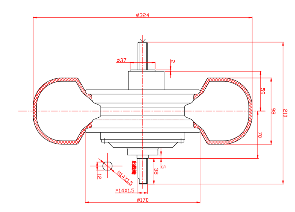 Hot Selling 800W Wheel BLDC Hub Motor E-bike