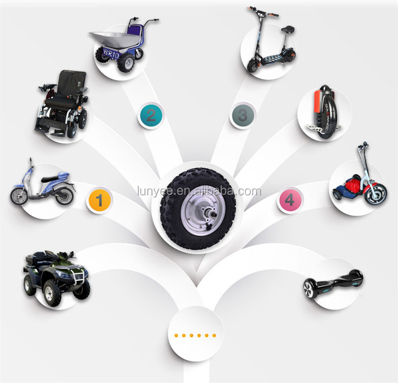 Hot Selling 800W Wheel BLDC Hub Motor E-bike