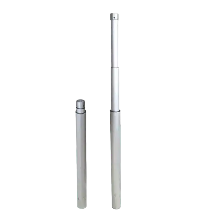 customize telescopic 3 stage 24V 1500N 1000mm tubular linear actuator
