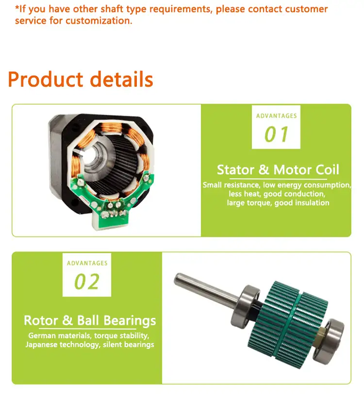 Faradyi High precision 28mm Nema 11 Stepper Motor With 46*32mm Worm Gearbox High Torque Stepper Worm Geared Dc Motor